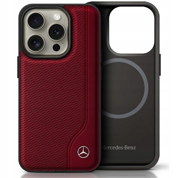 Mercedes MEHMP16L23RBGVR iPhone 16 Pro 6.3" czerwony/red hardcase Mb W