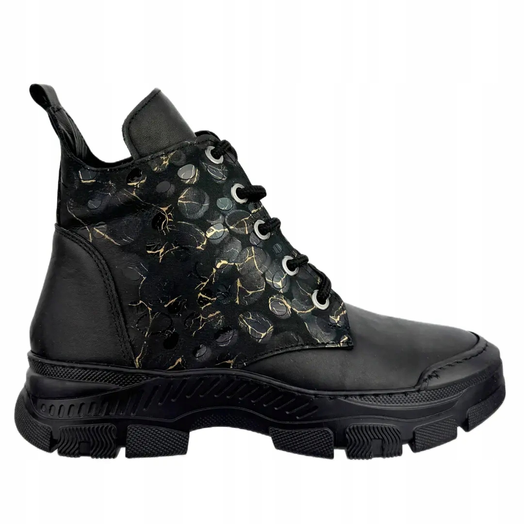 Dámské kotníkové boty Artiker 57C2179 černé 41, Černá