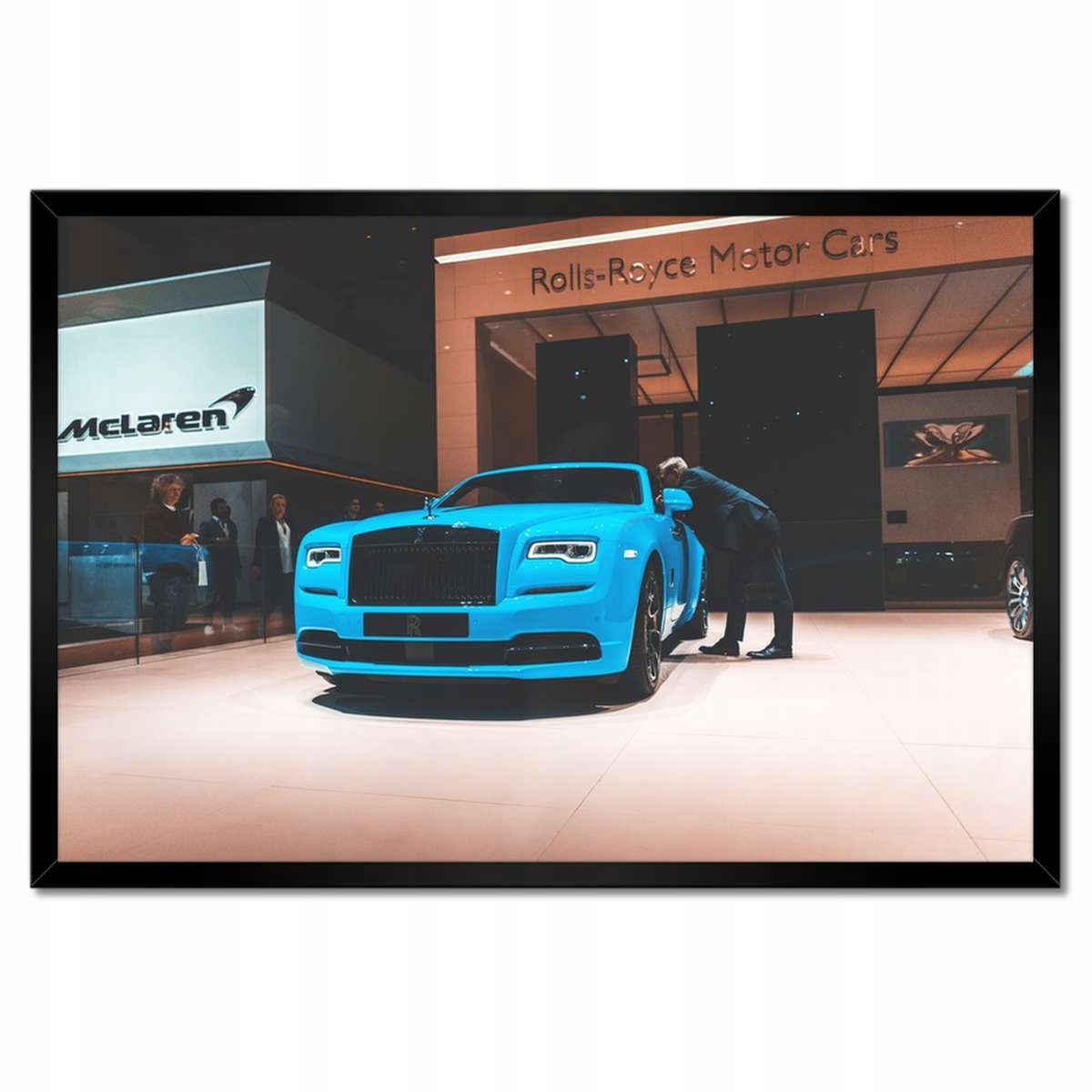 Plakáty v rámu 60x40 Automobilový průmysl Auta