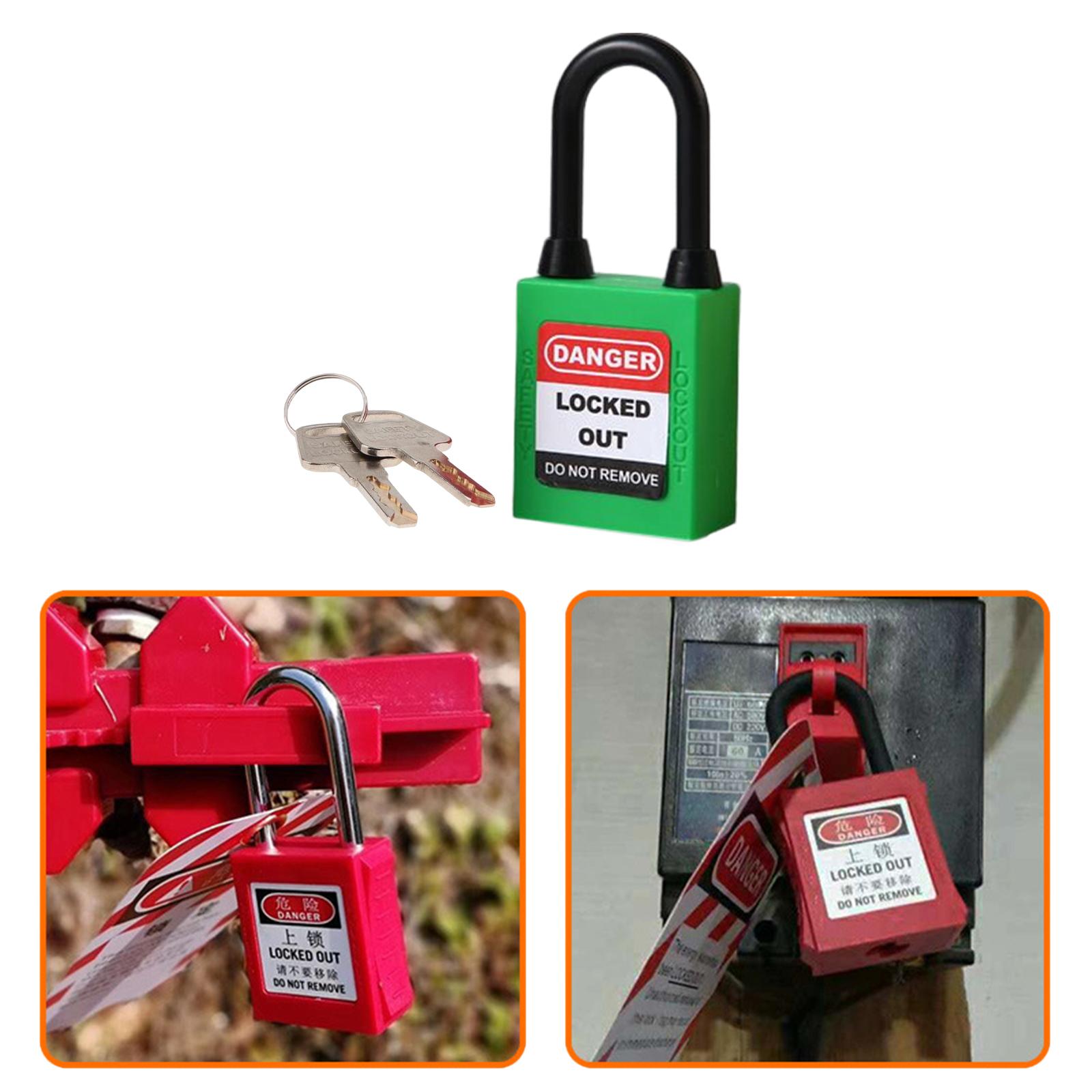 Lockout Locks Nylonowa kłódka bezpieczeństwa Premium Green (runquan