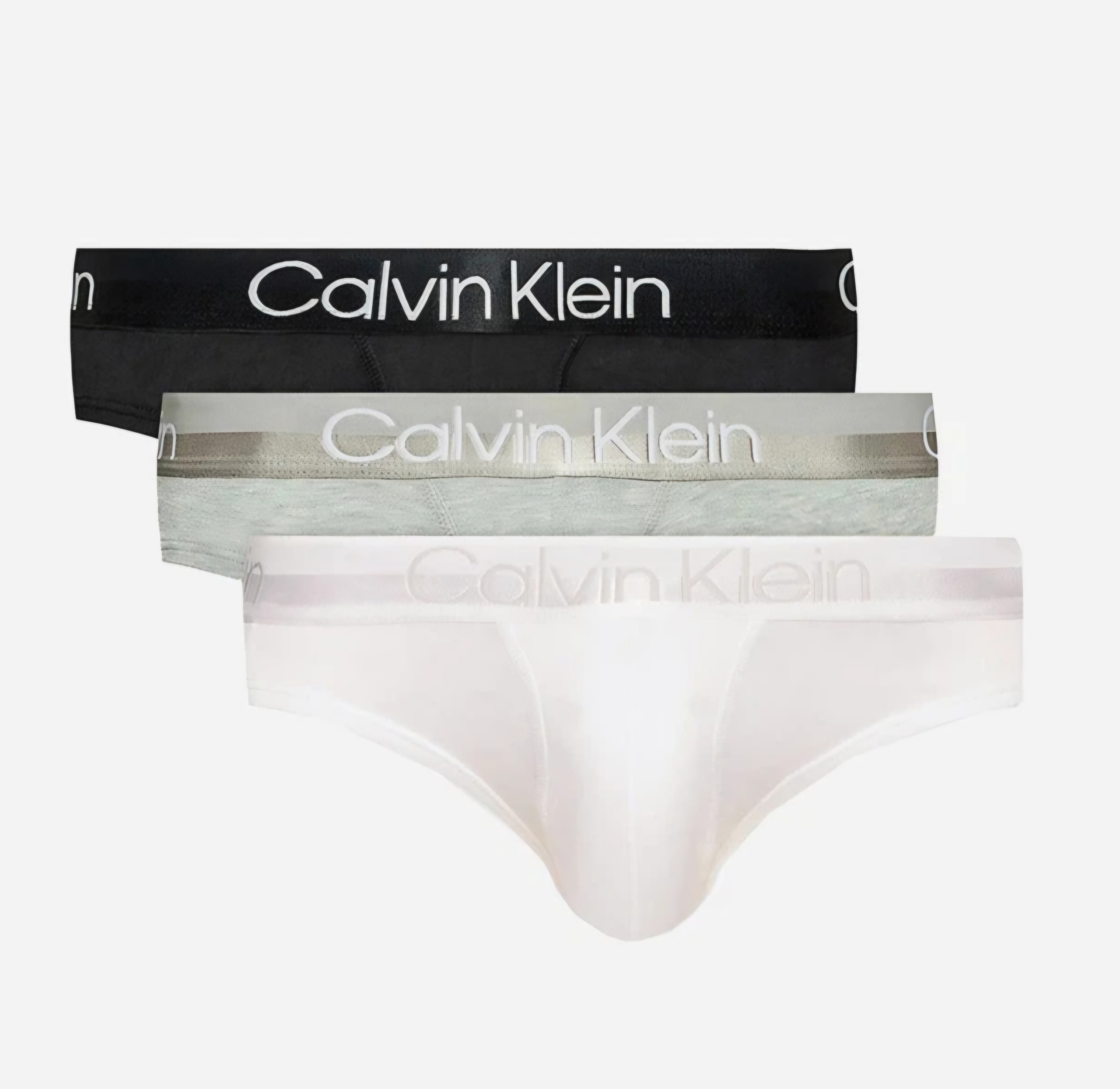 Calvin Klein Slipy Modern Structure 3-Pack Velikost S