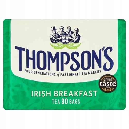 Herbata czarna ekspresowa Thompson's Family 250 g 80 SZT HIT