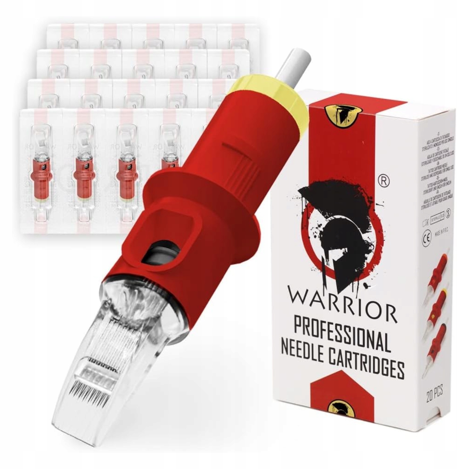 Jehly na tetování Warrior 1209M1 Magnum 0.35 mm 20 ks sterilní