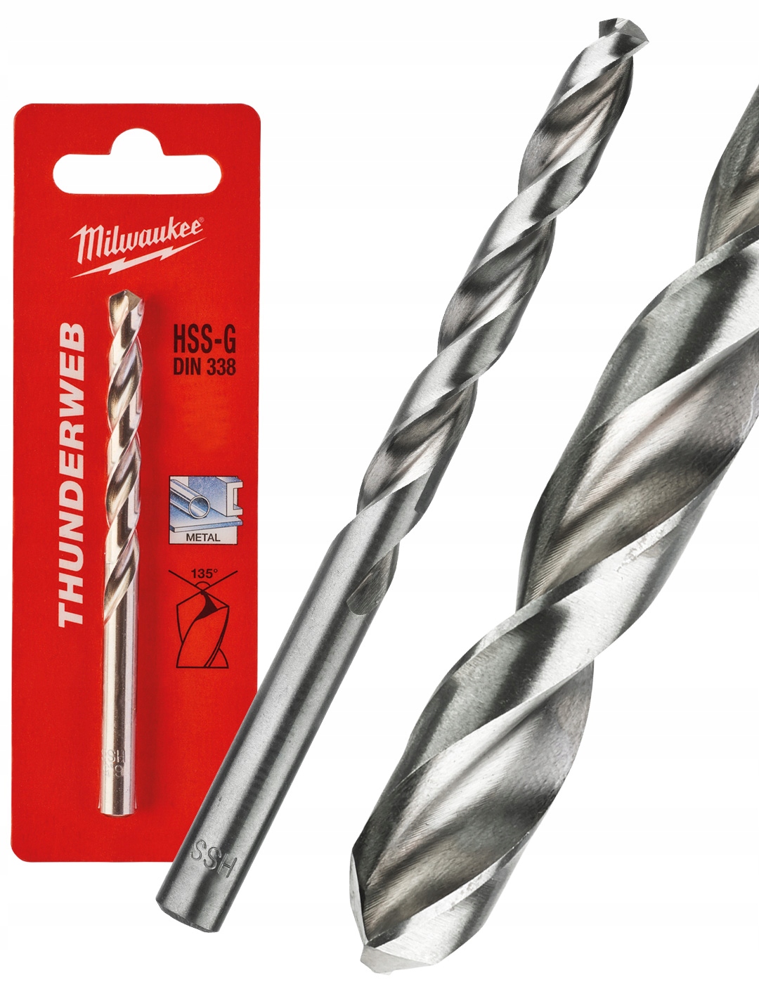

Wiertło do metalu Hss-g 9,5x125mm Milwaukee