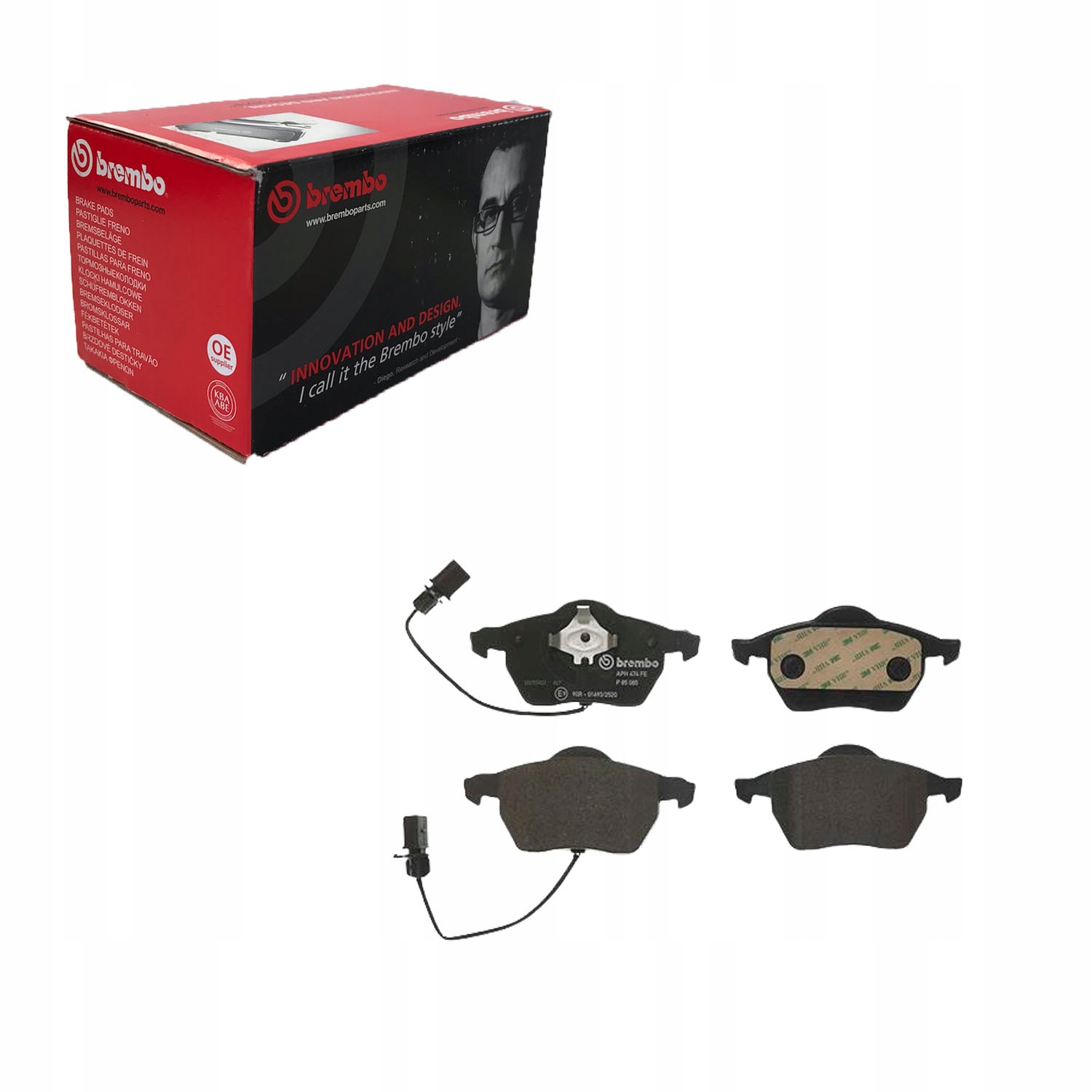 85 085 - Гальмівні колодки BREMBO P85085