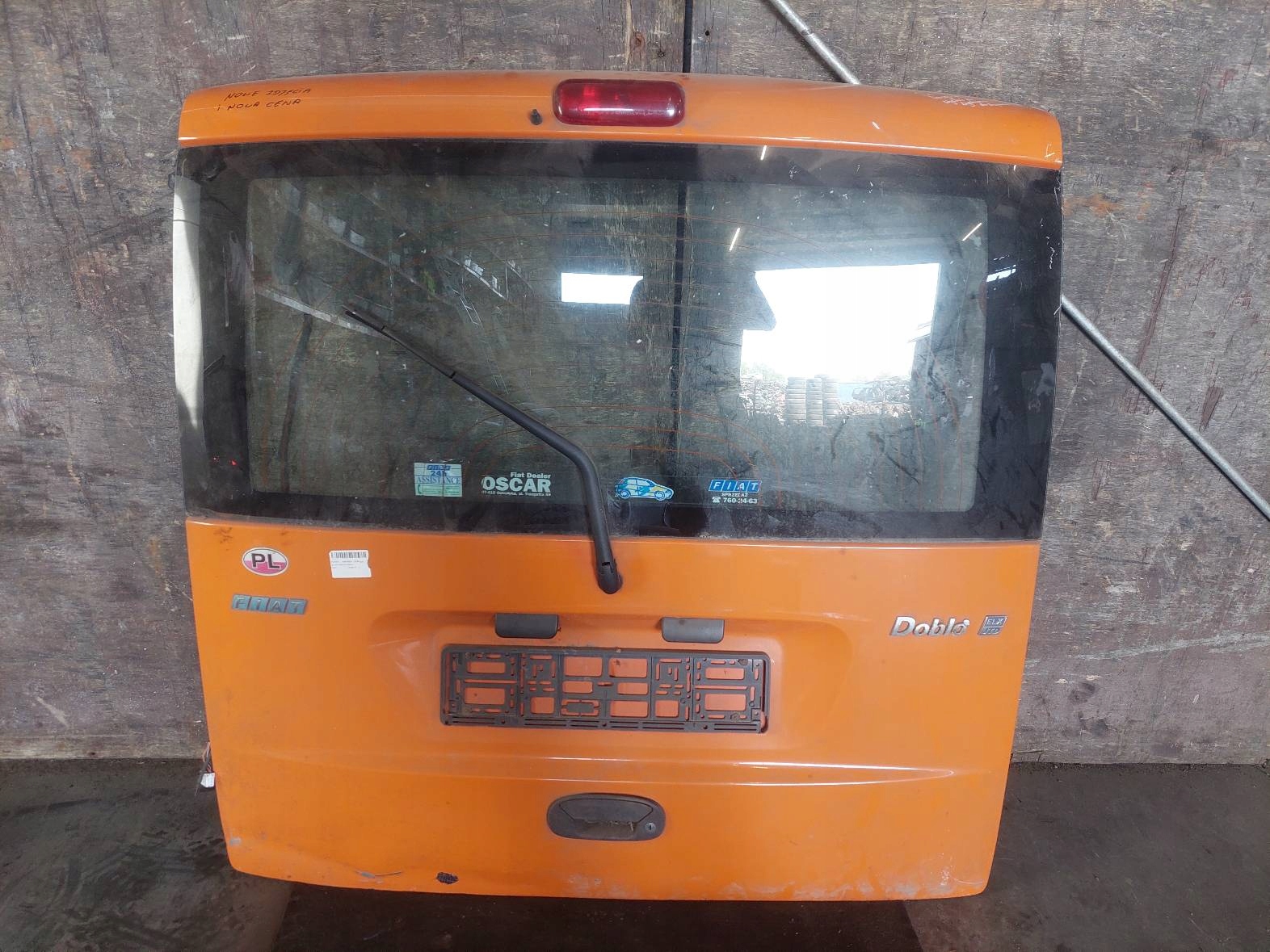 complete rear part FIAT DOBLO and 570