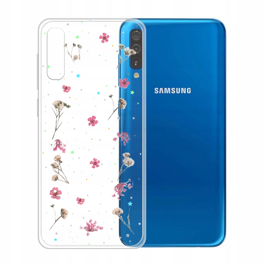 

Etui Case Pokrowiec Kwiaty do Samsung Galaxy A50