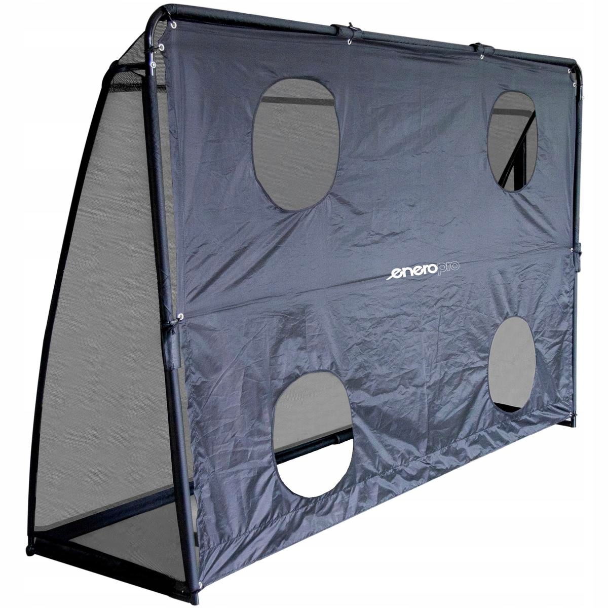 1061191 Duża Bramka Piłkarska Piłki 240x1600x80cm Stalowa mata celownicza