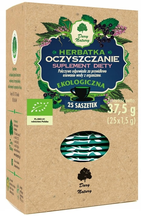 

Herbatka Oczyszczanie ekspresowa Dary Natury