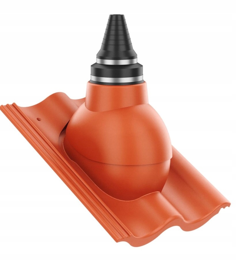 Anténní Průchod Střešní Taška Braas Keltská Cihla