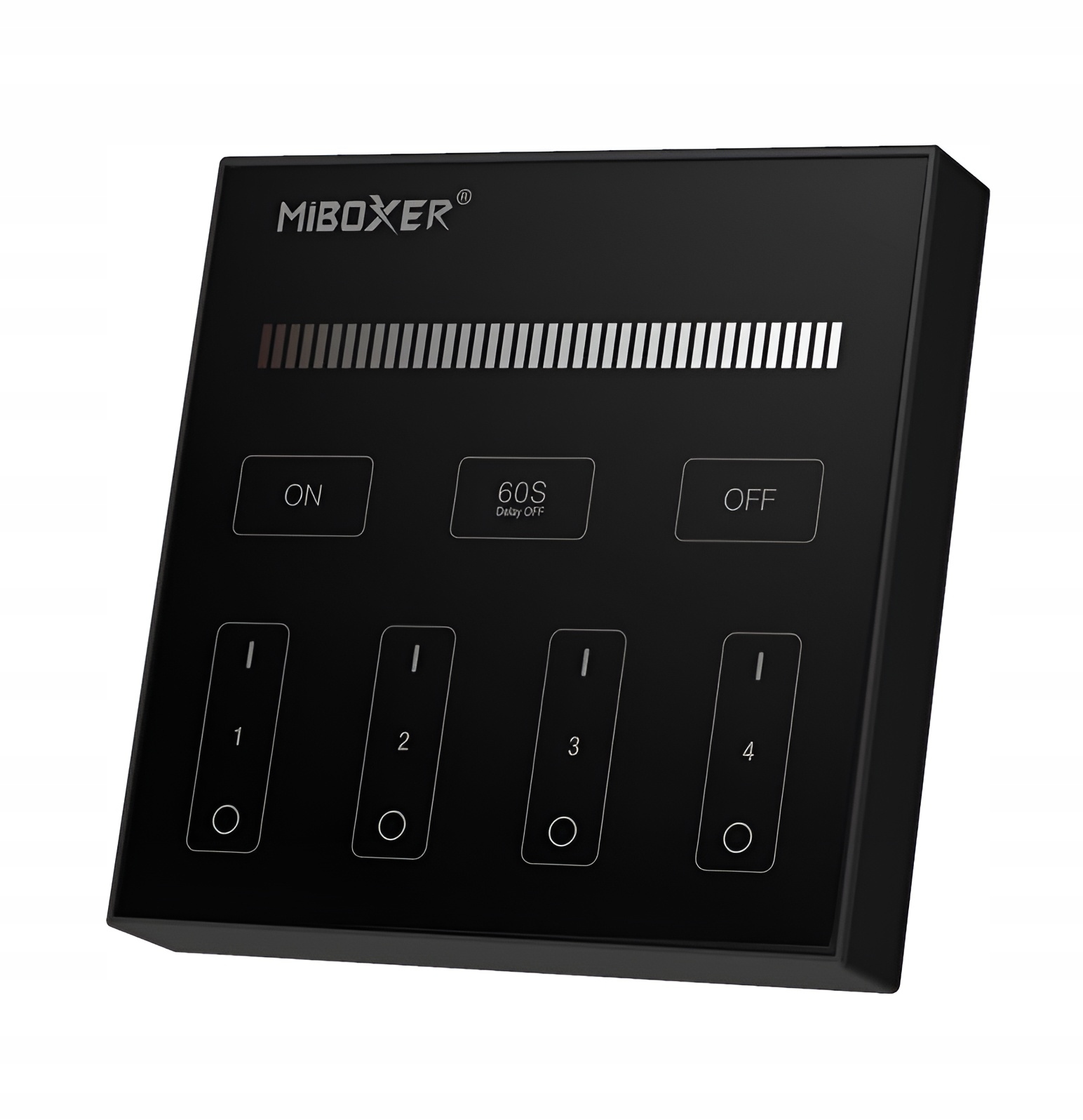 Miboxer Nástěnný panel Rf 2.4G 4 Zóny Mono B1 Zónový Pro MI-Light