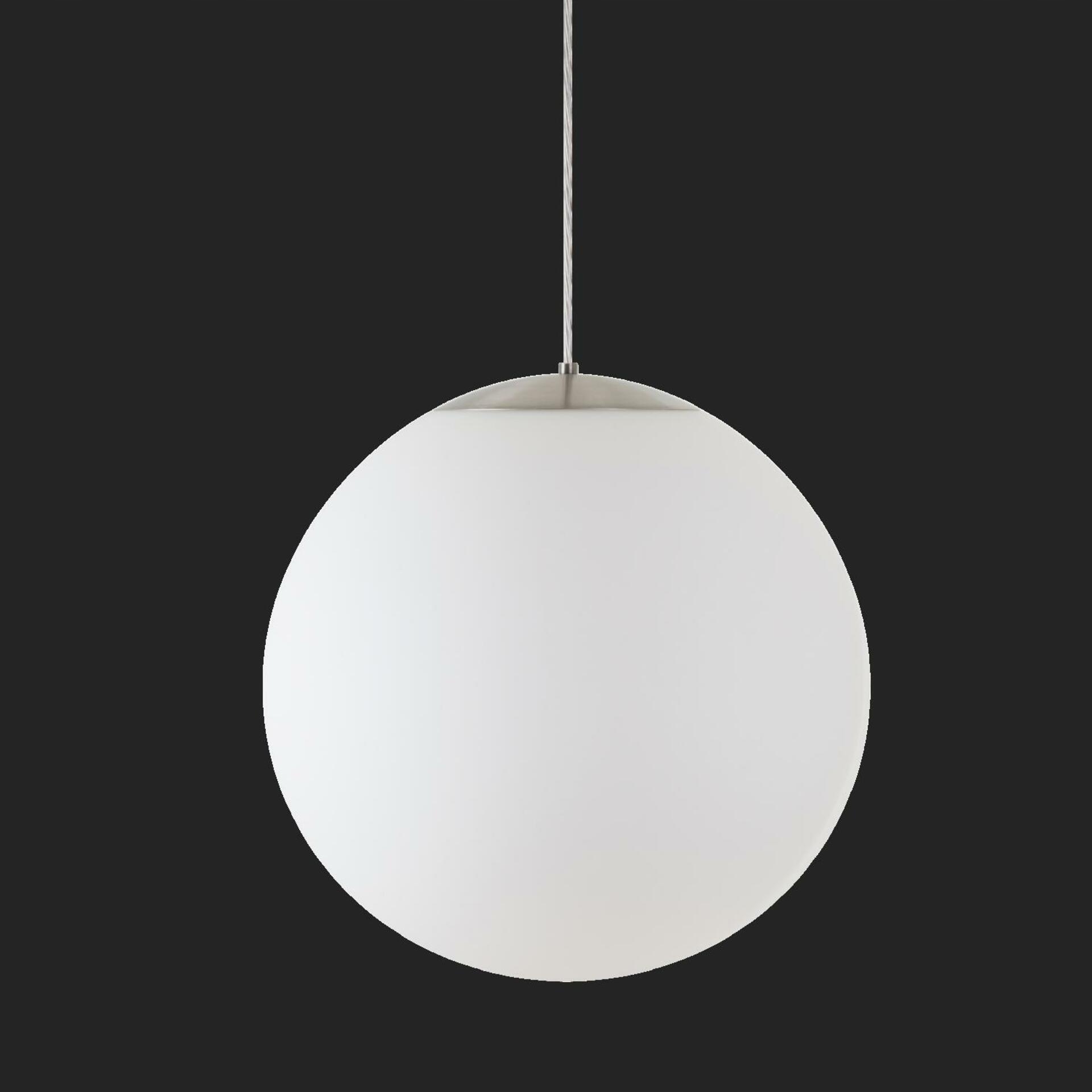 Osmont 72774 Isis S4 Pm-m Hp závěsné plastové svítidlo nerez broušená bíl