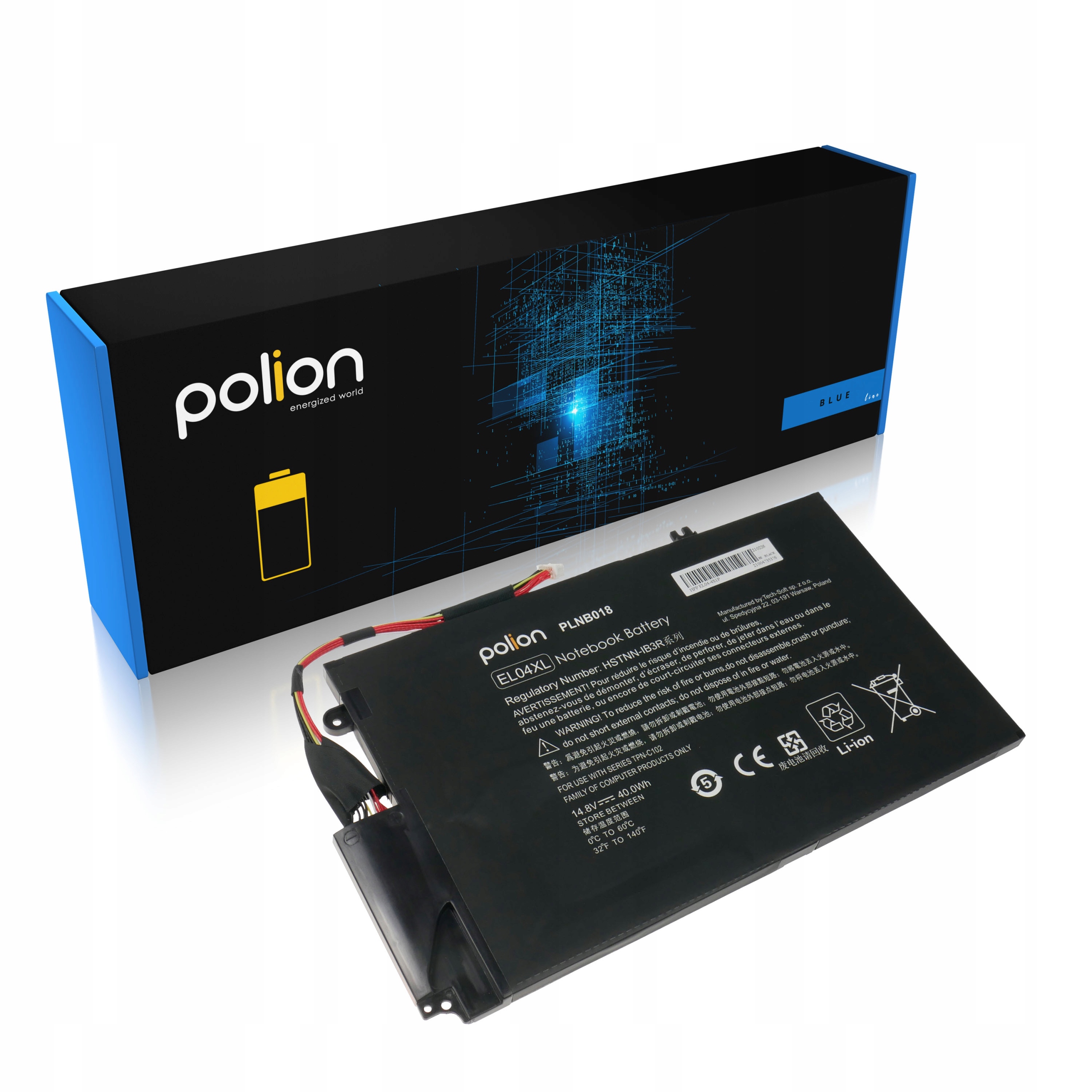 

Bateria EL04052XL-PL EL04XL ELO4 do laptopa Hp