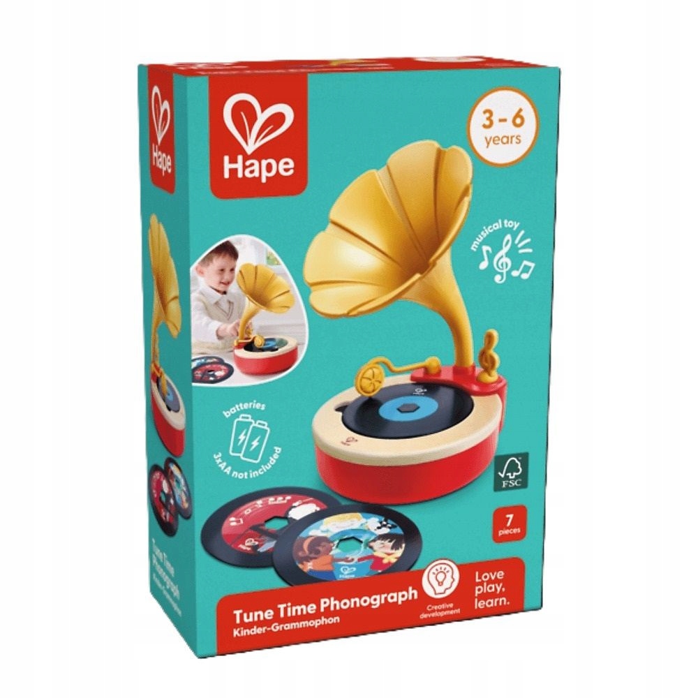 Hape E0641K Gramofon