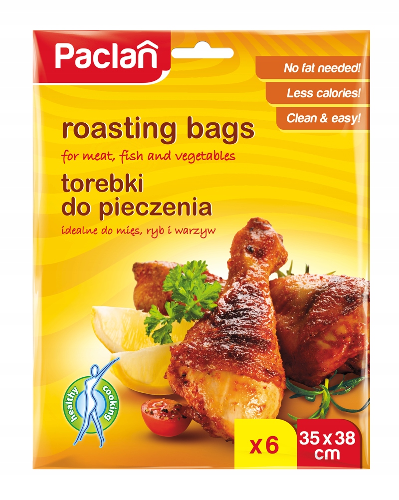 

Kieszeń/torebki do pieczenia Paclan 35x38cm 6 szt.