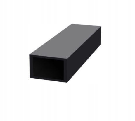 Hliníková trubka trubka Antracit 50x50x3 2 m