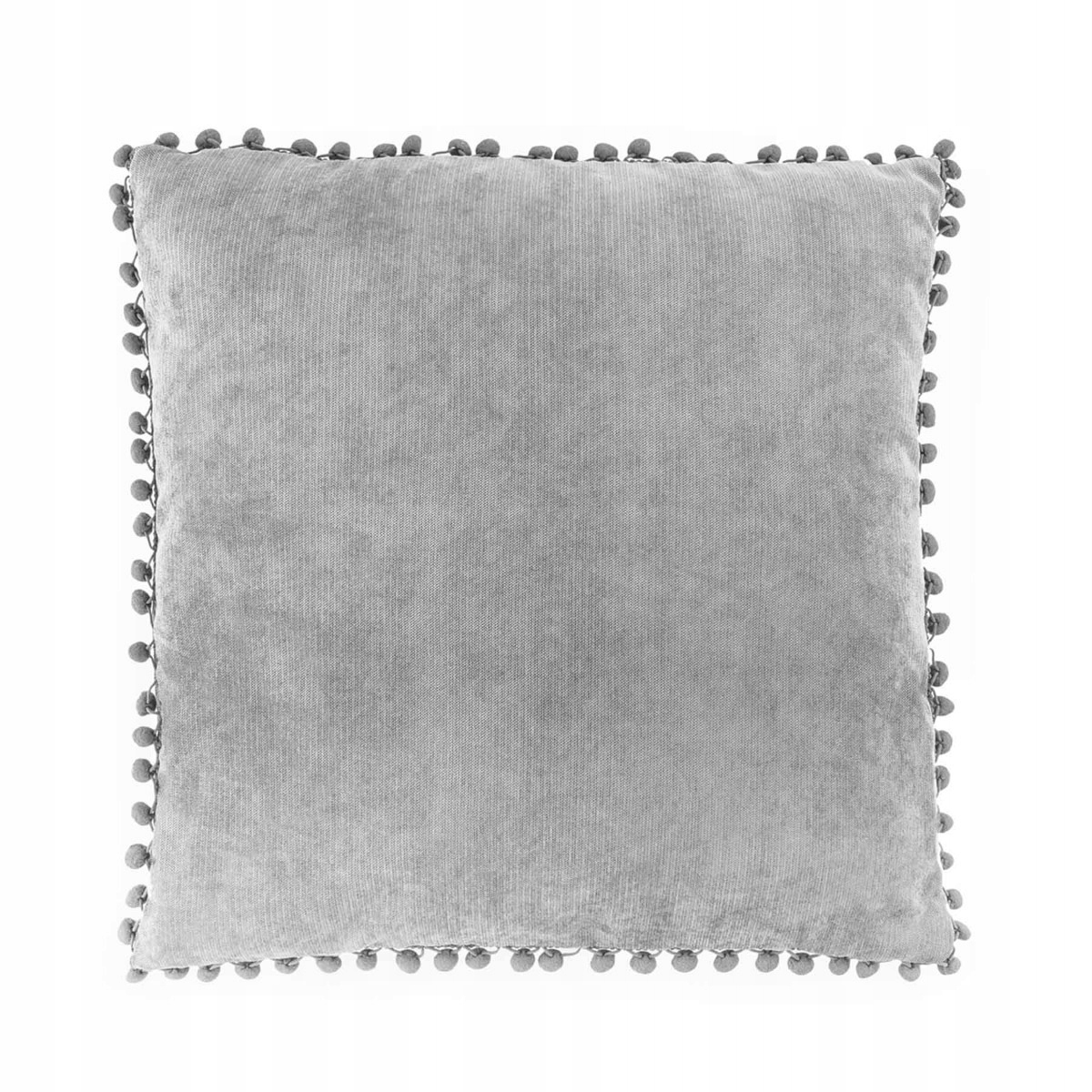 

Poszewka dekoracyjna Eslov szara z pomponami 45x45