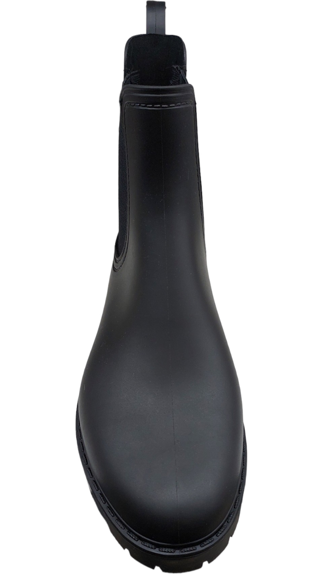 KALOSZE DAMSKIE BOTKI SZTYBLETY Z GUMĄ CZARNE r 36 Długość wkładki 23.5 cm