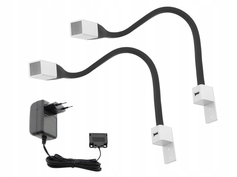 

2x Lampa nocna Led do łóżka czytania Flexi Q Usb