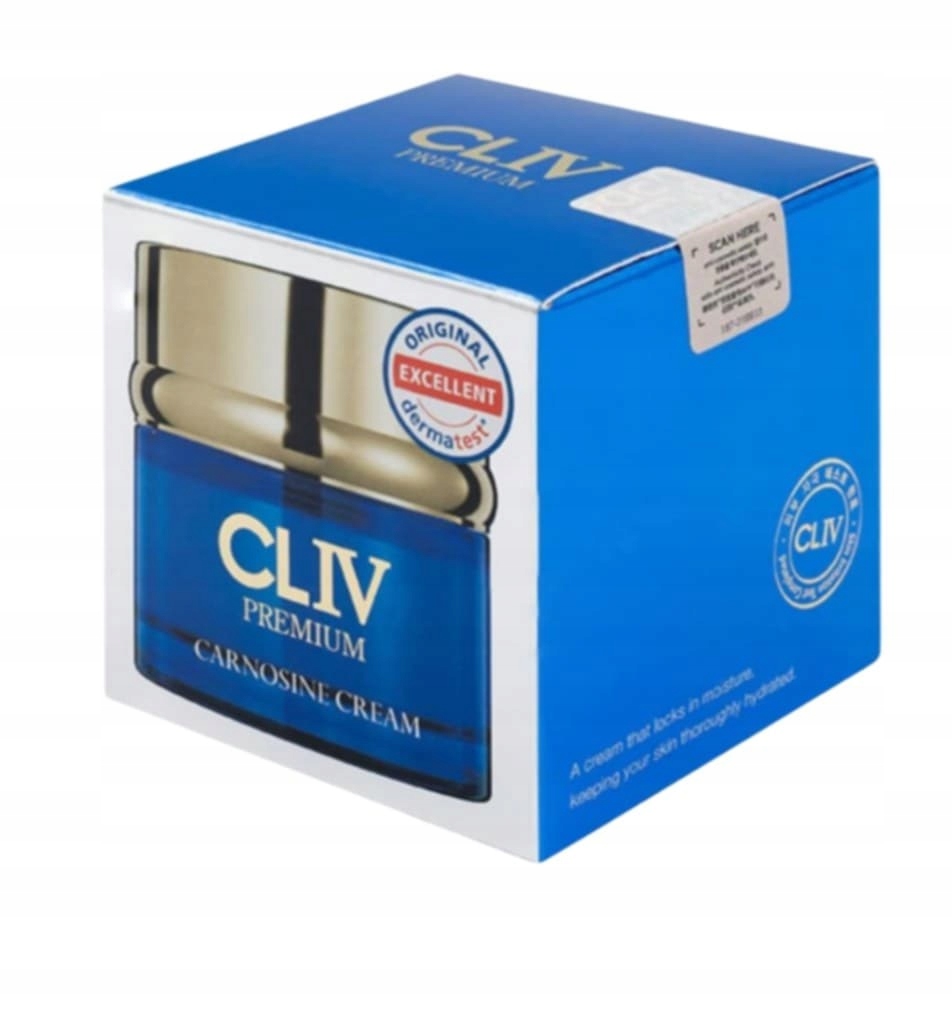 CLIV Carnosine Cream Przeciwstarzeniowy Krem Z Kaznozyną I Peptydami 50 ml