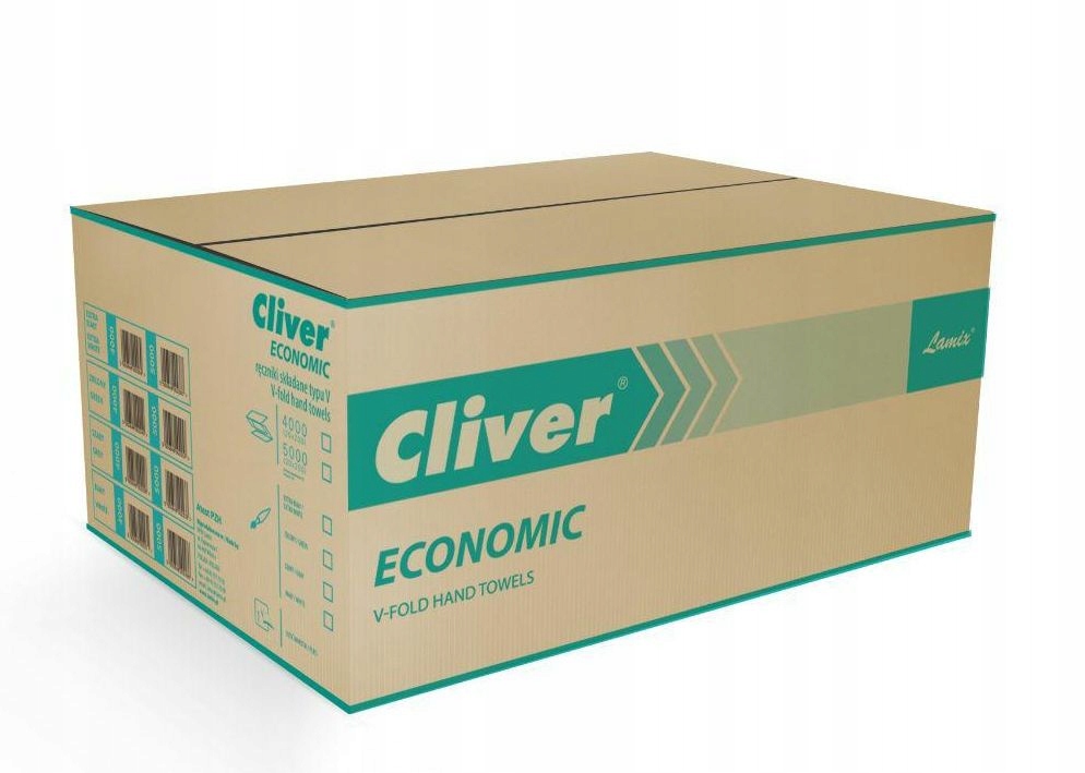 Cliver Ručník Zz Bílý 4000 Economic
