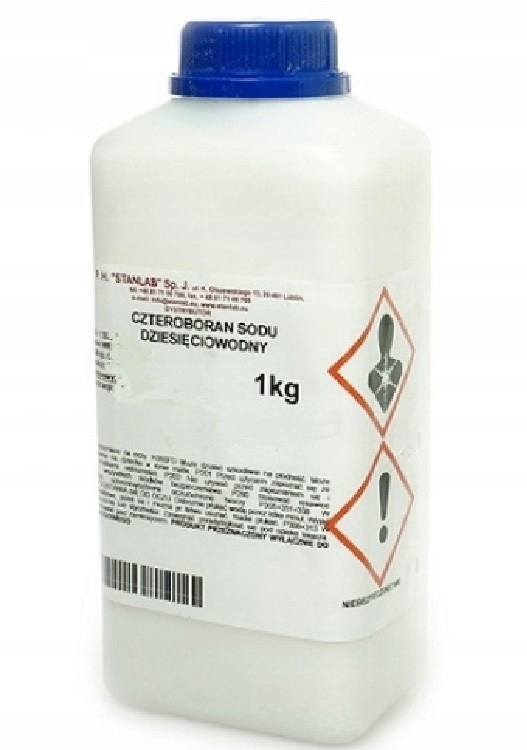 

Boraks Czteroboran Sodu Czysty Borax 1kg