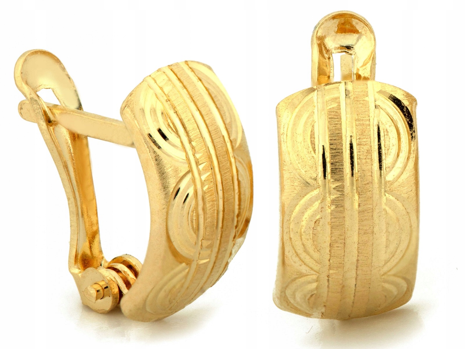 Dámské náušnice ze zlata 585, ideální jako dárek pro ni