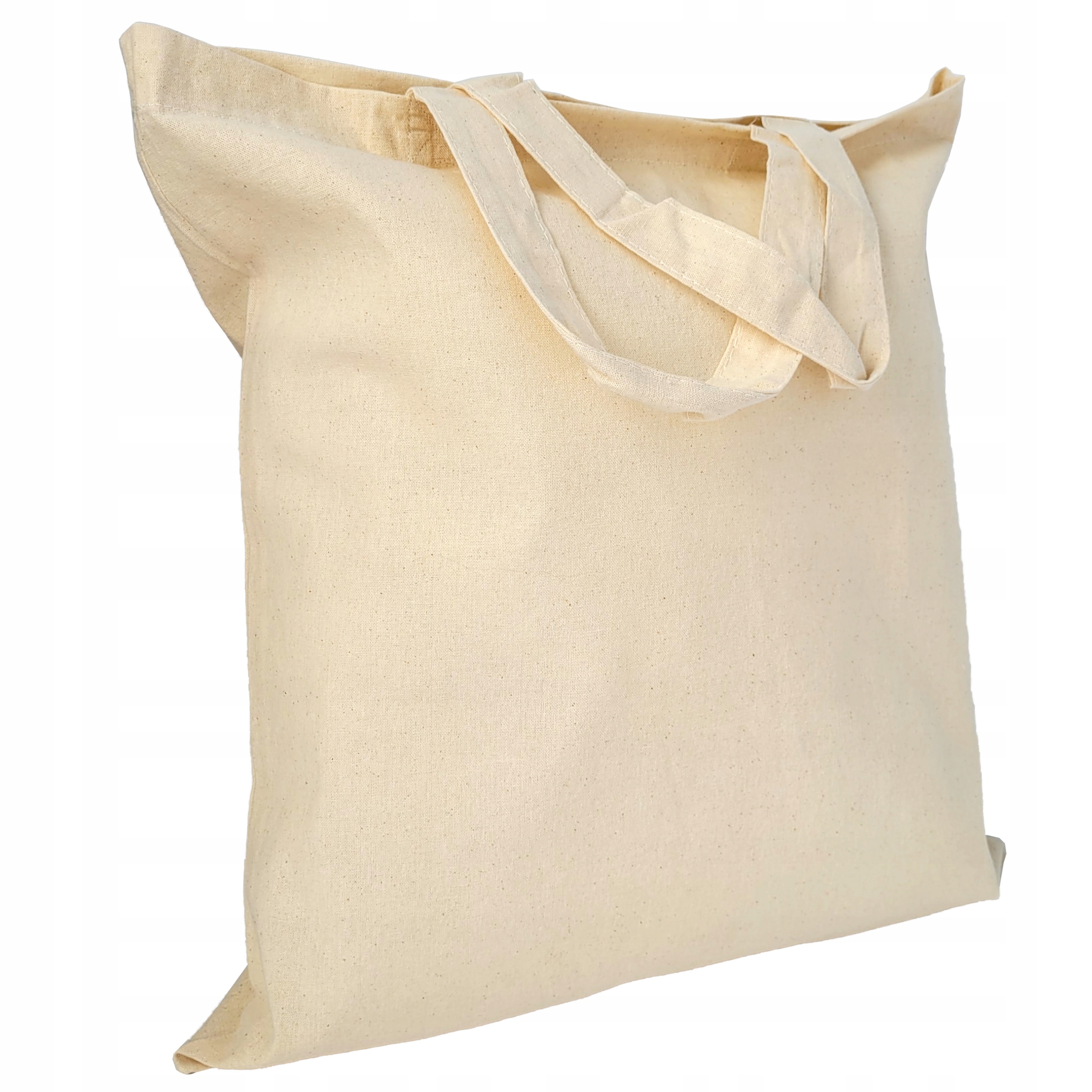 

Torby bawełniane Ecru torba 140g/m2 krótki uchwyt