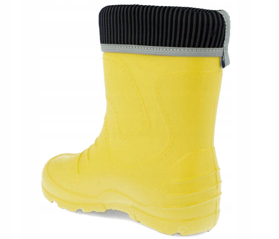 Kalosze Wiosenne dziecięce LekkieRaweks żółte r.30/31 Rodzaj zapięcia Wsuwane