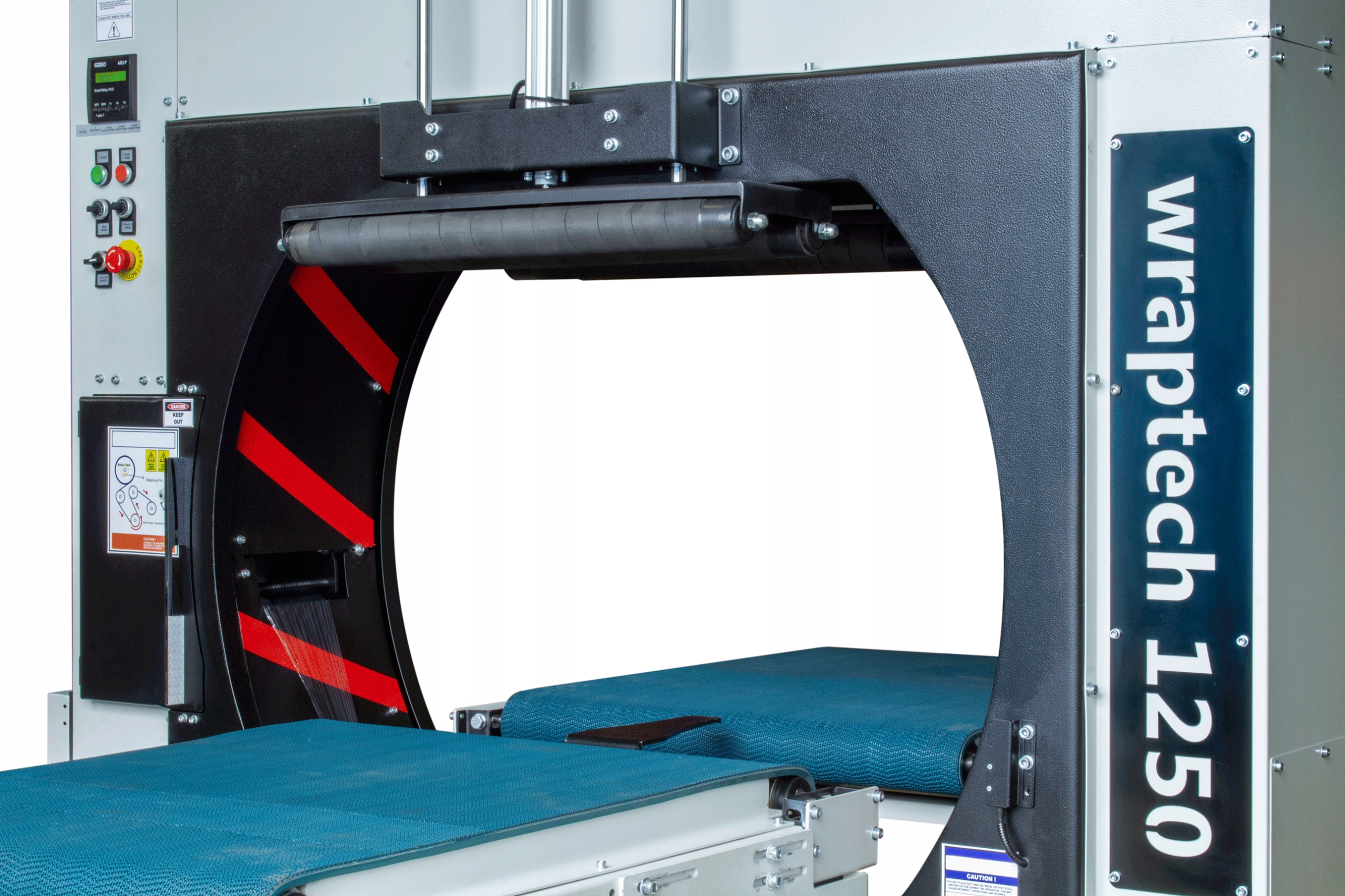 Owijarka Pozioma Automatyczna folią stretch WRAPTECH 1250Pakowarka folią Kod producenta Wraptech2250