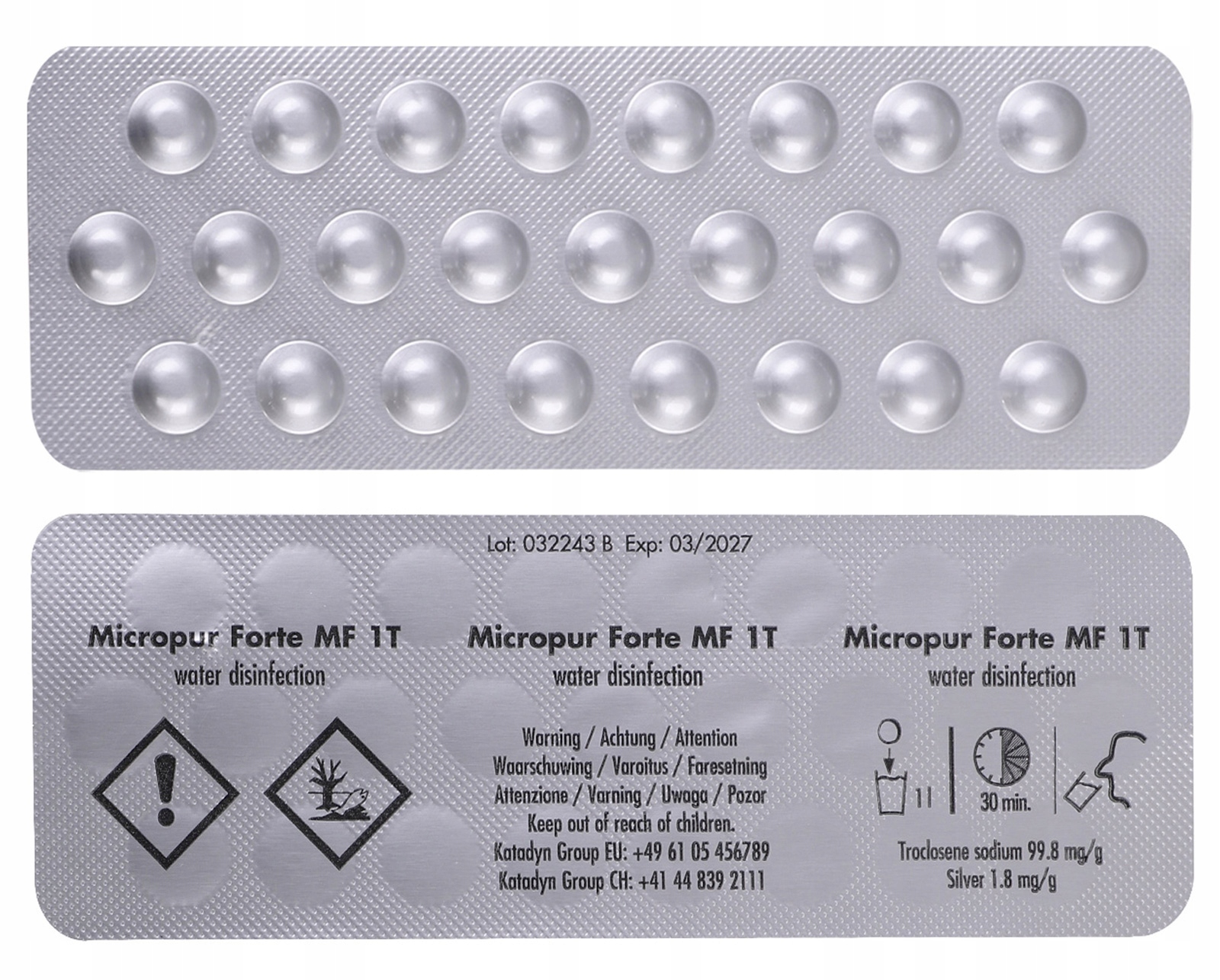 

Tabletki Do Uzdatniania Wody Katadyn Forte 25szt