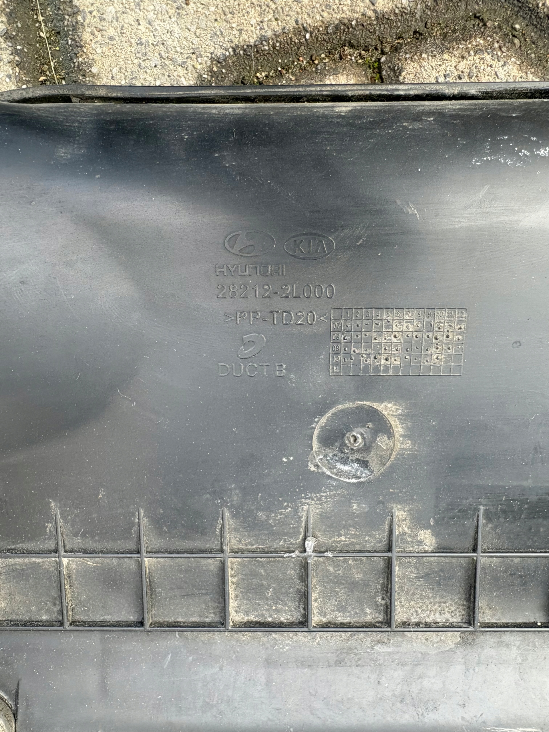 Hyundai I30 und Gehäuse filter luft