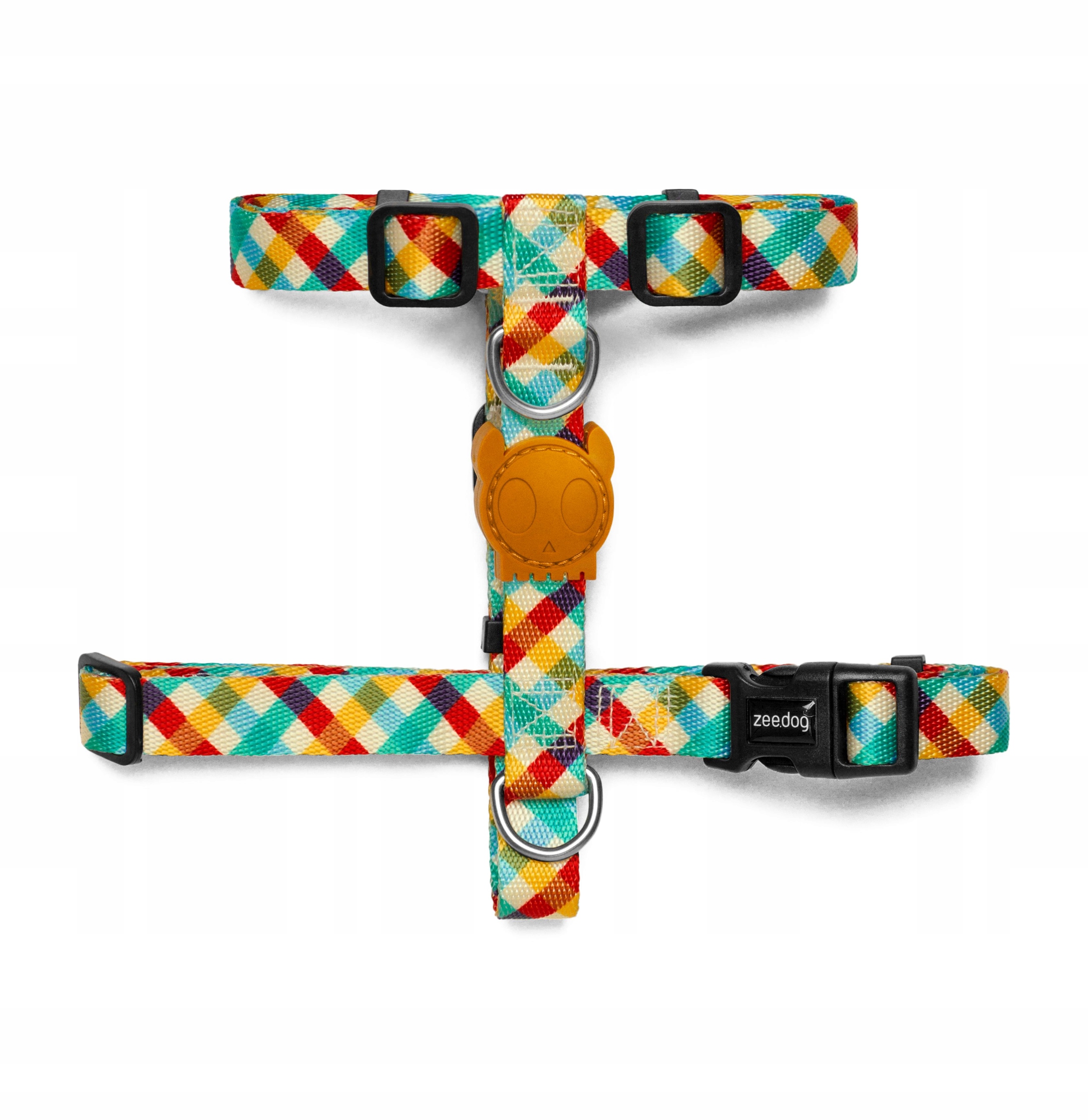 

Zee Dog Szelki dla psa kolorowa krata Phantom L