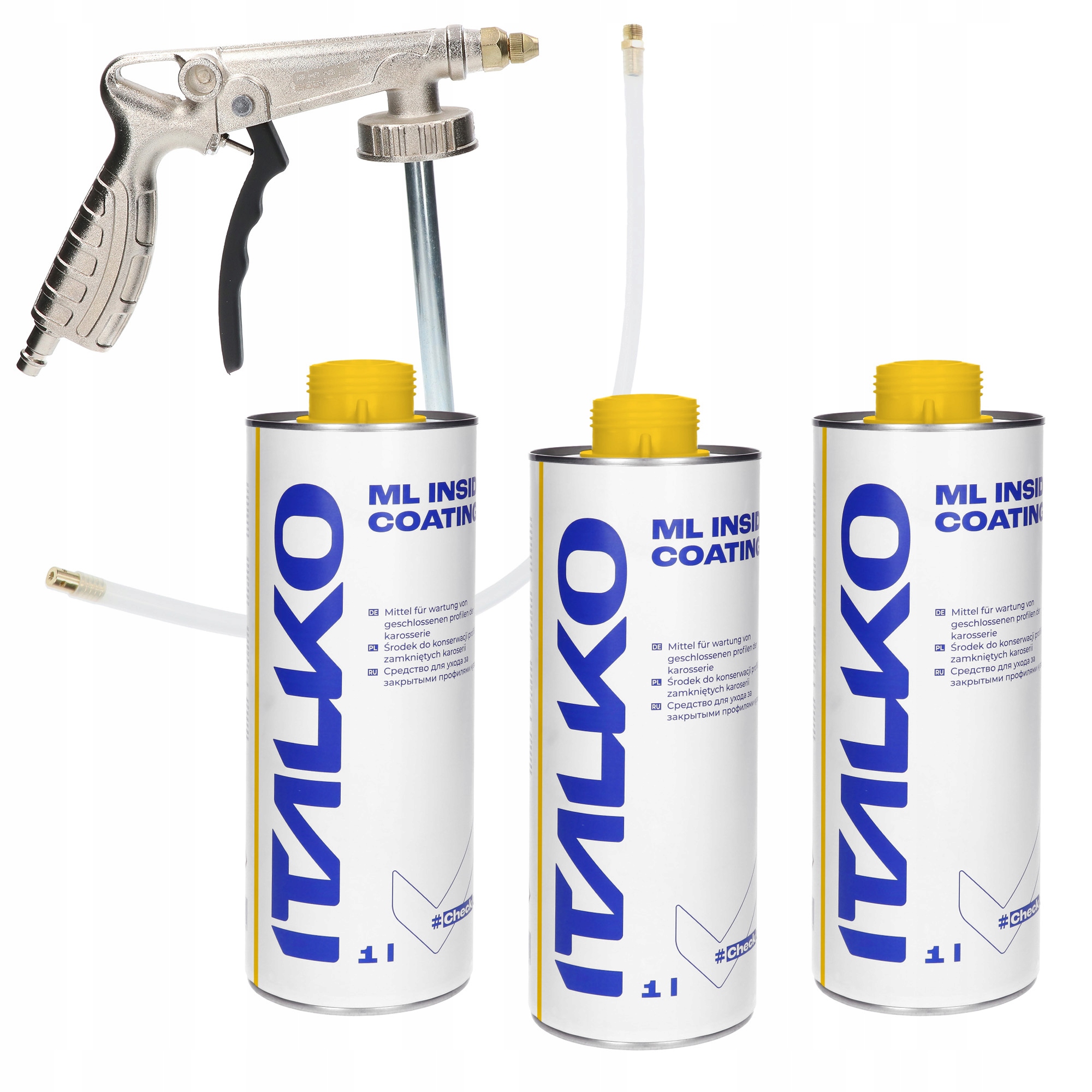 

Środek Konserwacji Podwozia Profili 3x 1L Pistolet