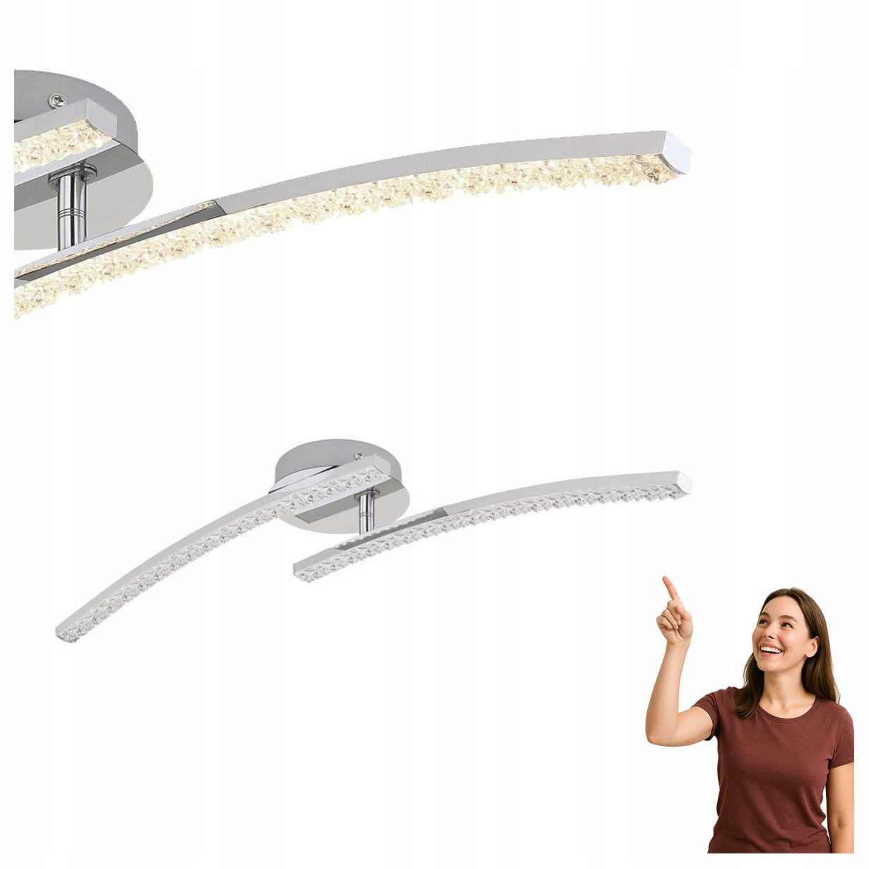 Led stropná lampa 12W Jules 67169-12IP Globo