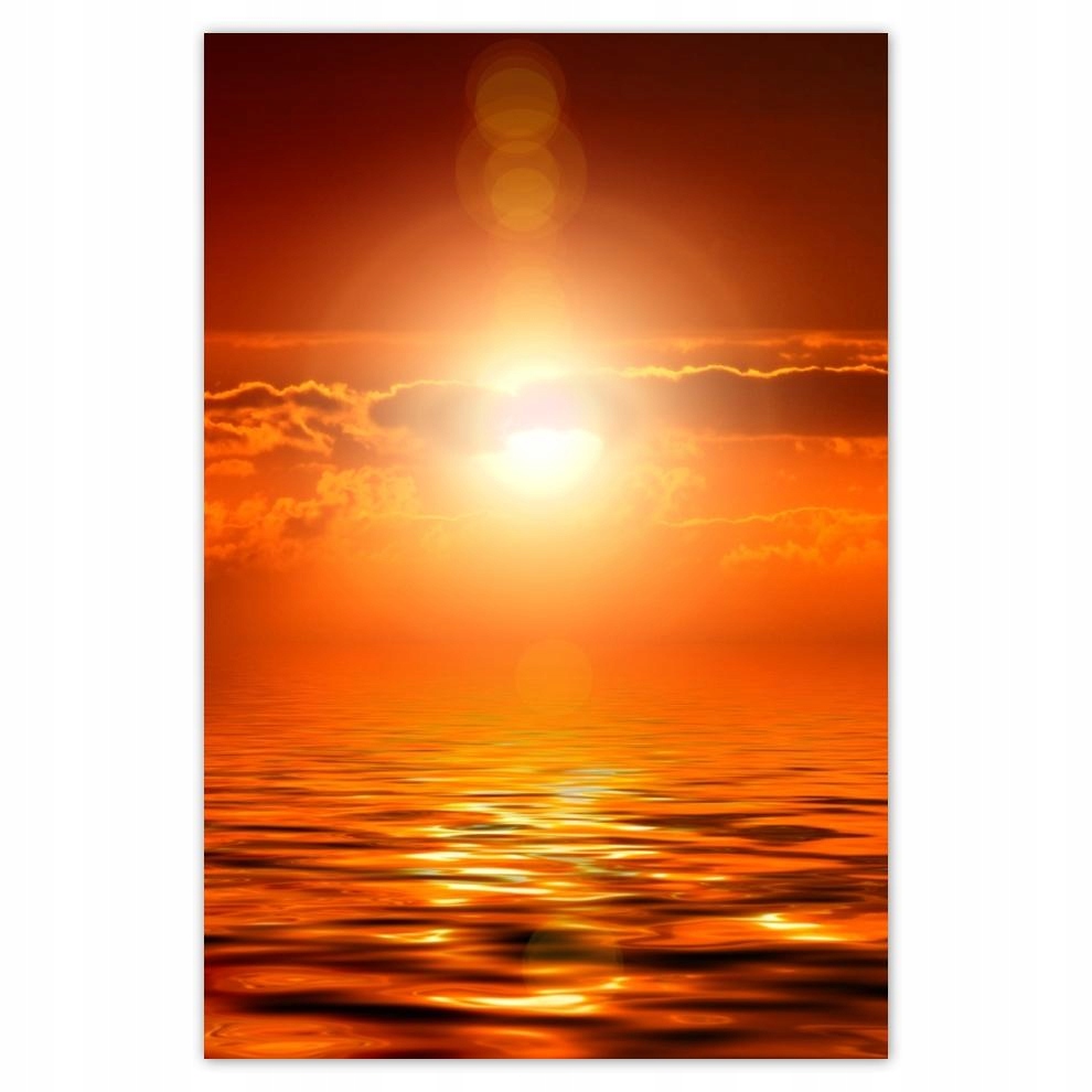 

Plakat 62x93 Wschód słońca nad oceanem