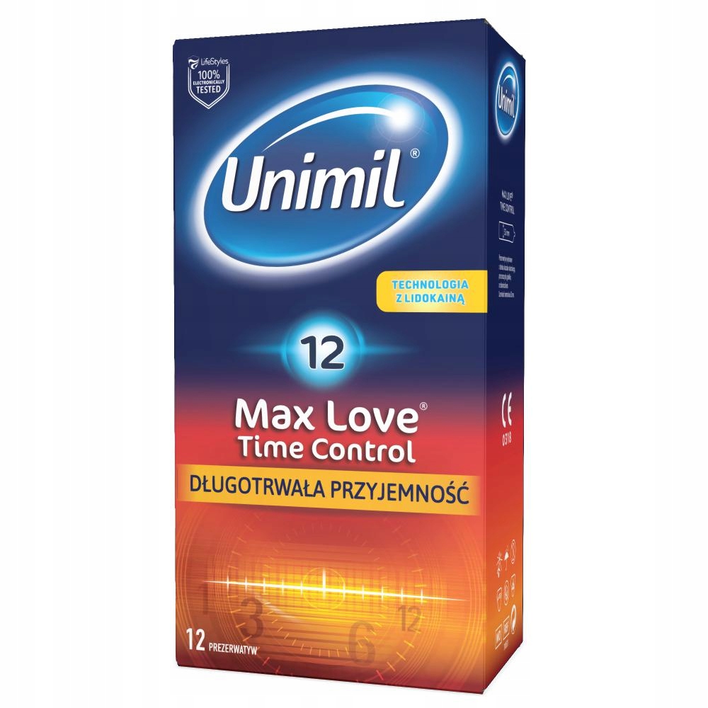 

Prezerwatywy Max Love Opóźniające 12 Szt