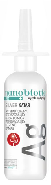 

Nanobiotic Med Silver spray do nosa nanosrebro 30