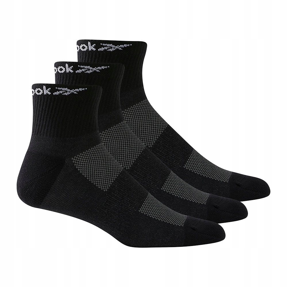 

Skarpety skarpetki czarne Reebok Active GH0419 L