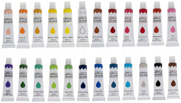 PODOBRAZIE + FARBY 24 SZTUKI + PĘDZLE + SZTALUGA + ZESTAW MALARSKI Kod producenta 76554