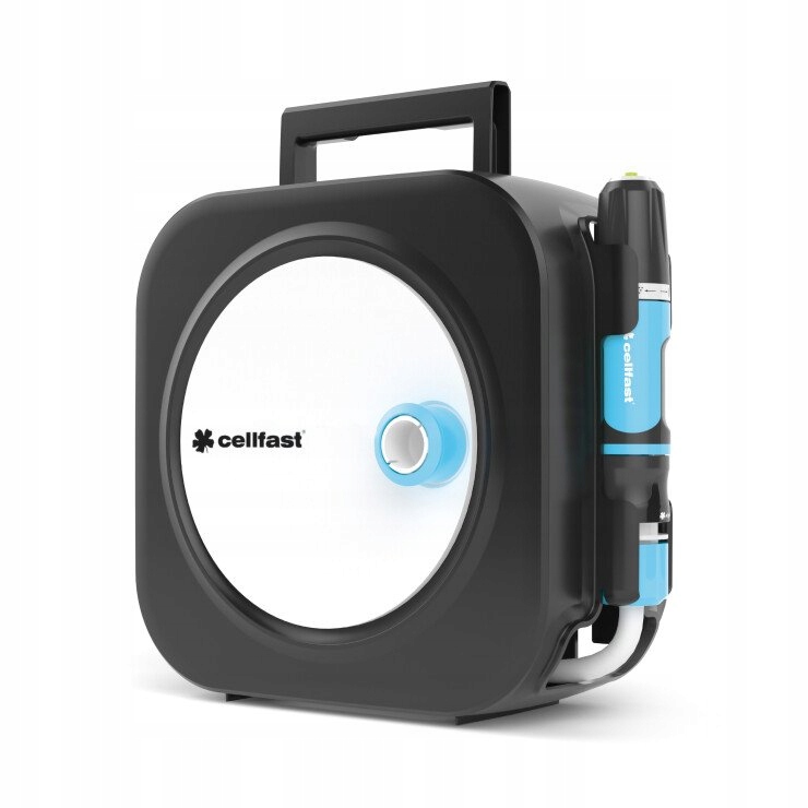 Cellfast Navíjač Na Hadicu Ergo 3/8" 10 m Bubon Na Stenu Zavlažovač Spojky