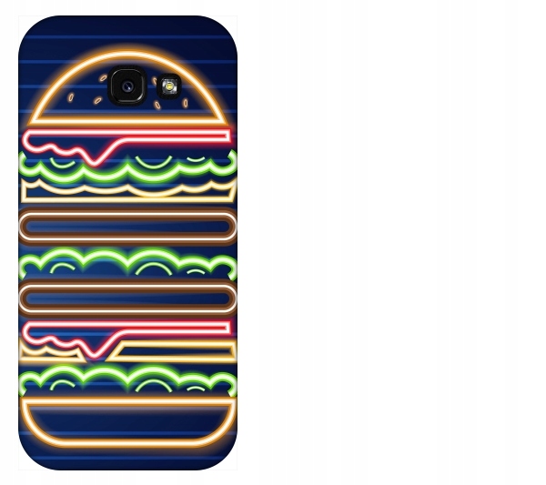 

Etui pokrowiec Samsung Galaxy A5 2017 Neon burger