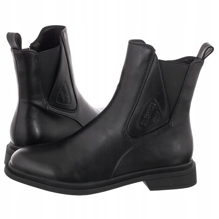 Dámské kotníkové boty Chelsea Filippo Černé DBT4049/22