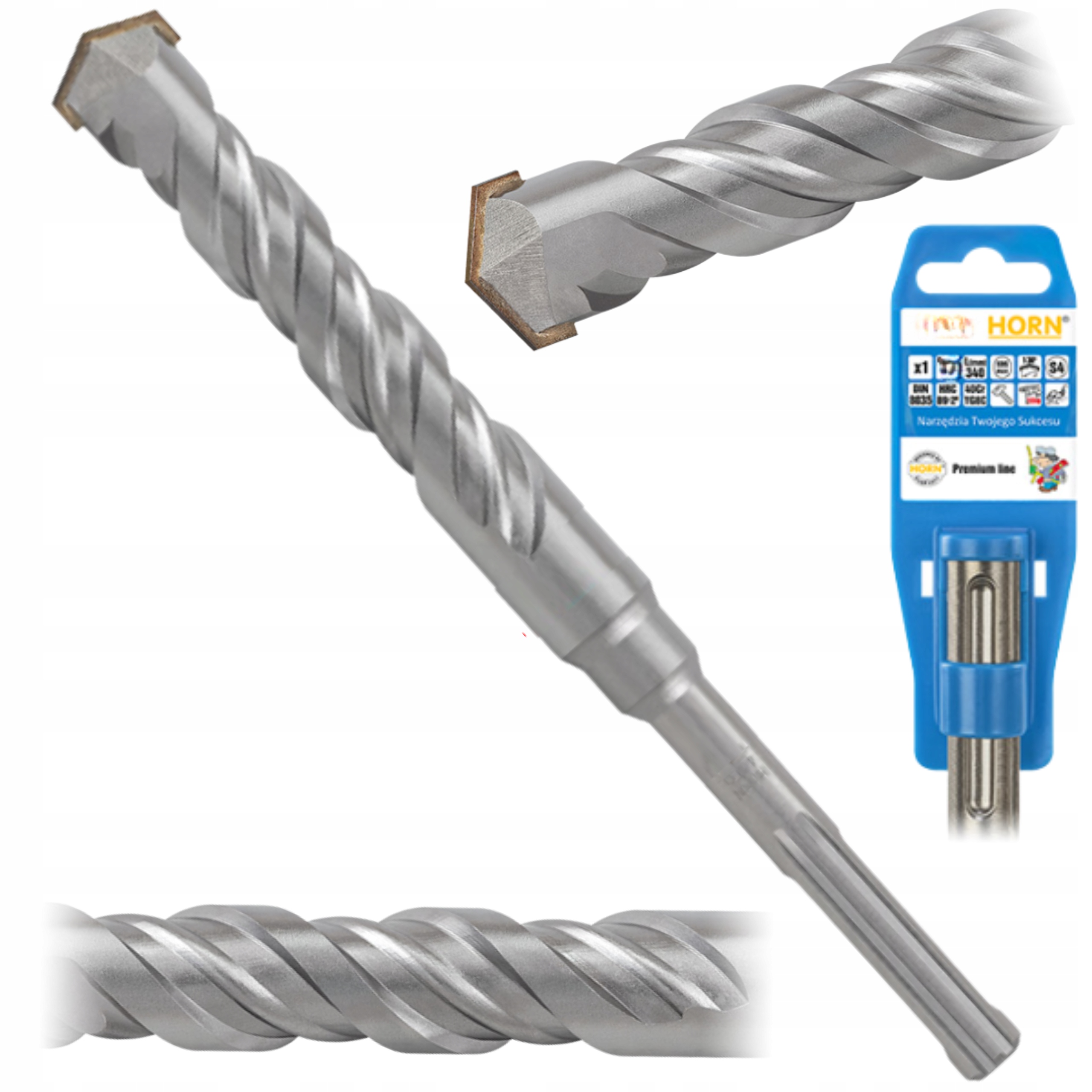 Vrták Do Betonu Fi 45mm Sds Max 45x340 Příklepové Cihlové Zdivo 2 Čepele