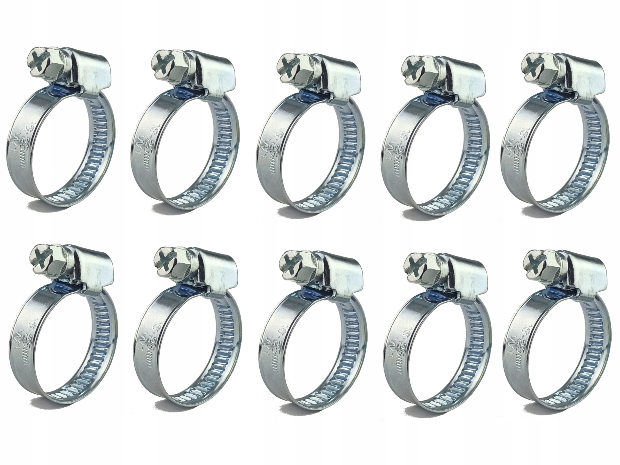 Opaska Zaciskowa Skręcana Cybant 16-25 10szt