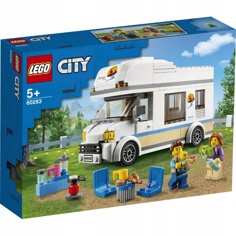 

Lego City Wakacyjny Kamper 60283 (190 el.) 5+
