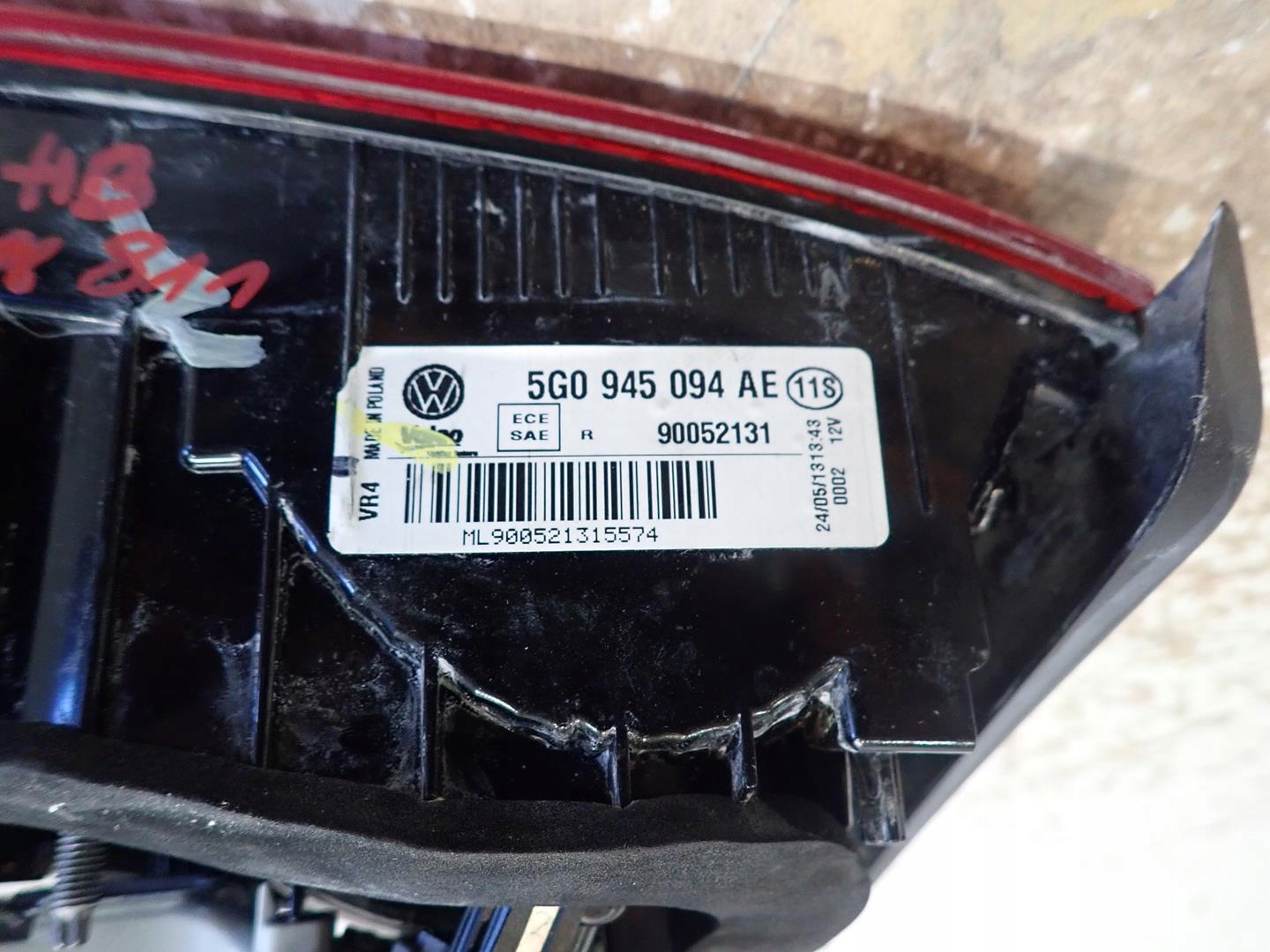 light rear part rear right VW GOLF VII HB 2012- 5G0945094AE