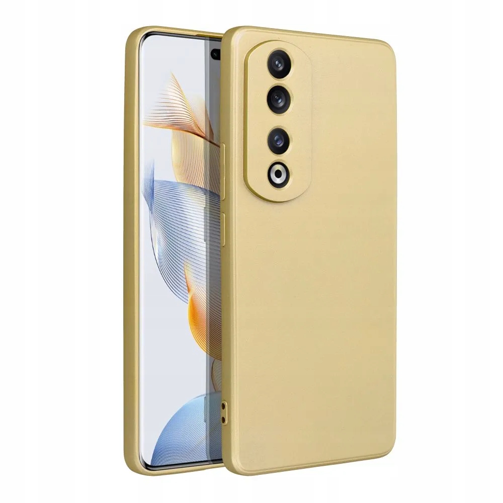 Futerał do Honor 90 Pro 5G Metallic złoty