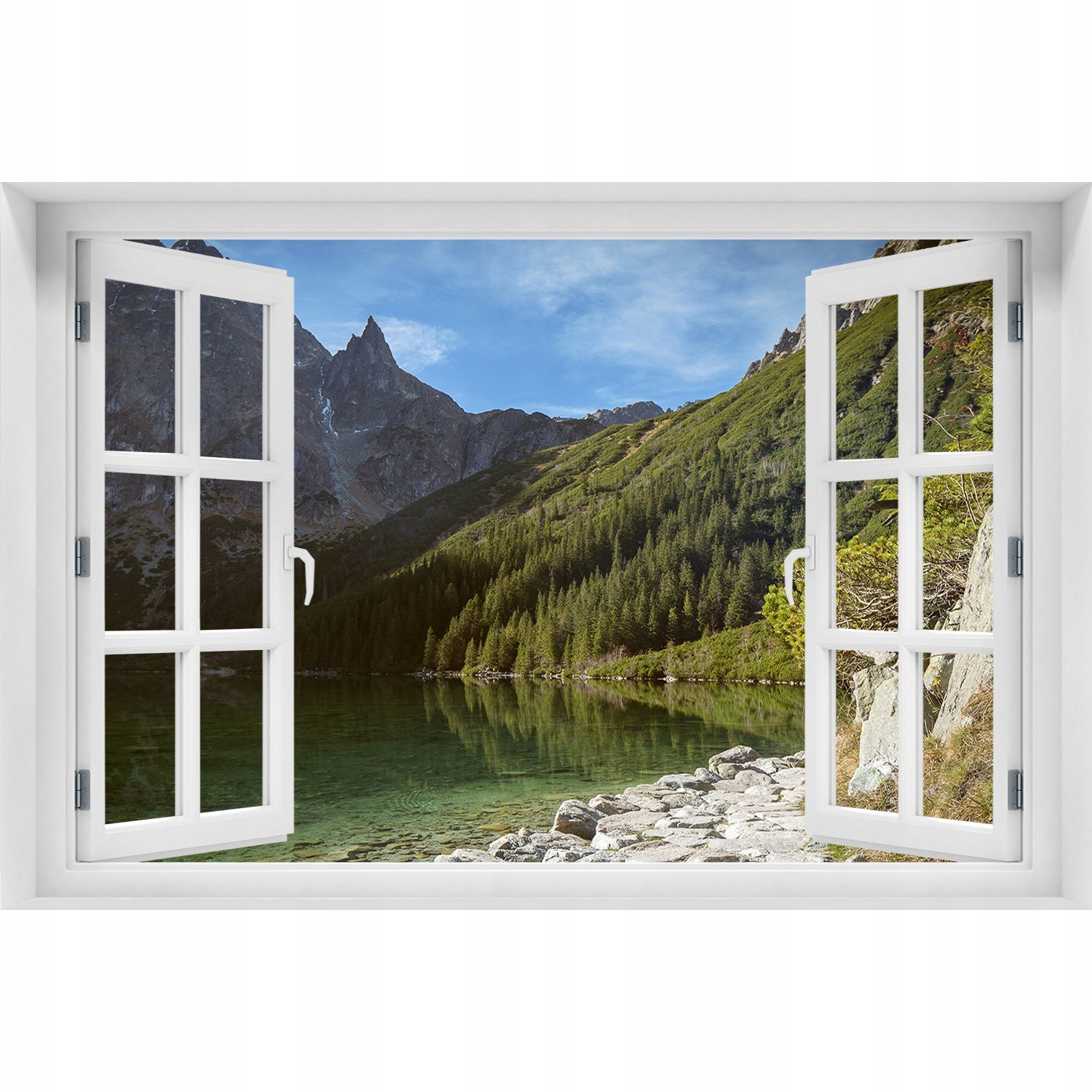 

Samoprzylepna Naklejka Morskie oko Tatry 90x60