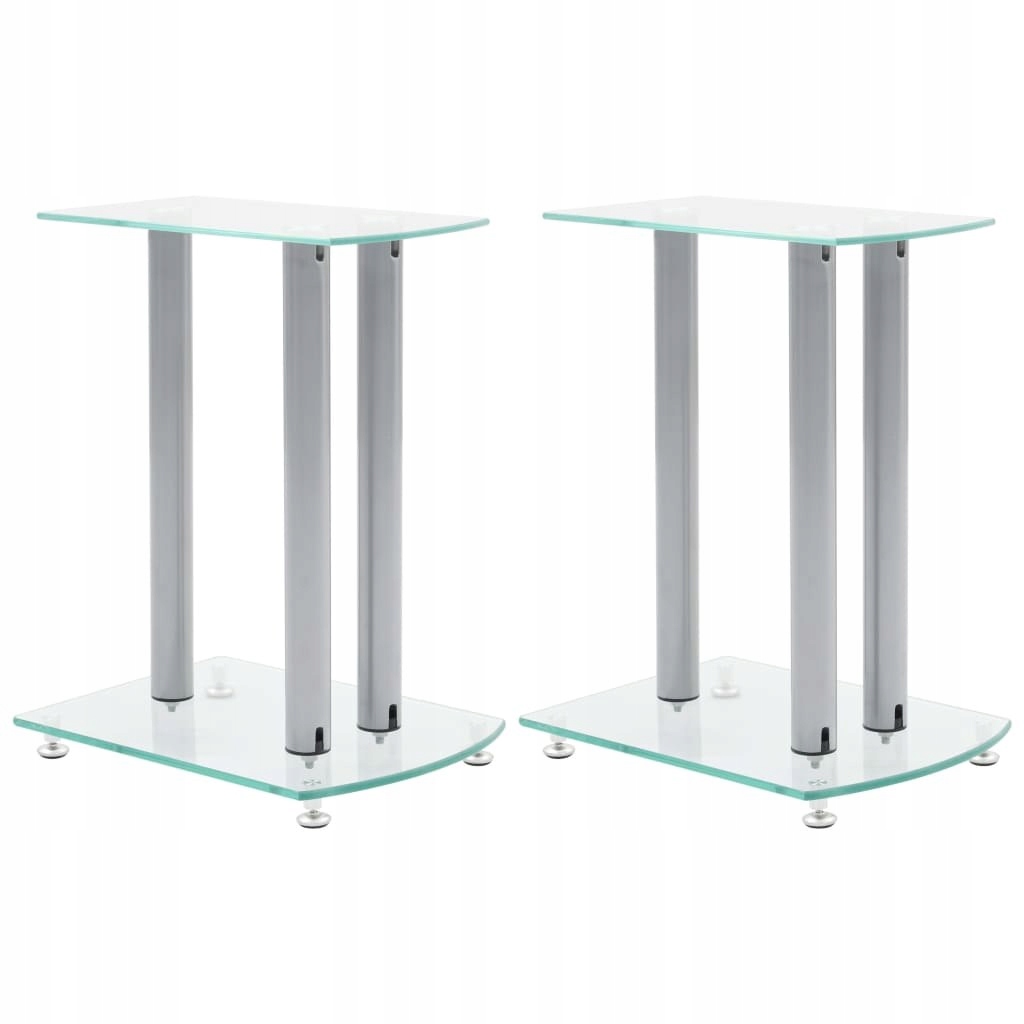 ZESTAW SZKLANYCH PODSTAWEK NA GŁOŚNIKI (2SZT)